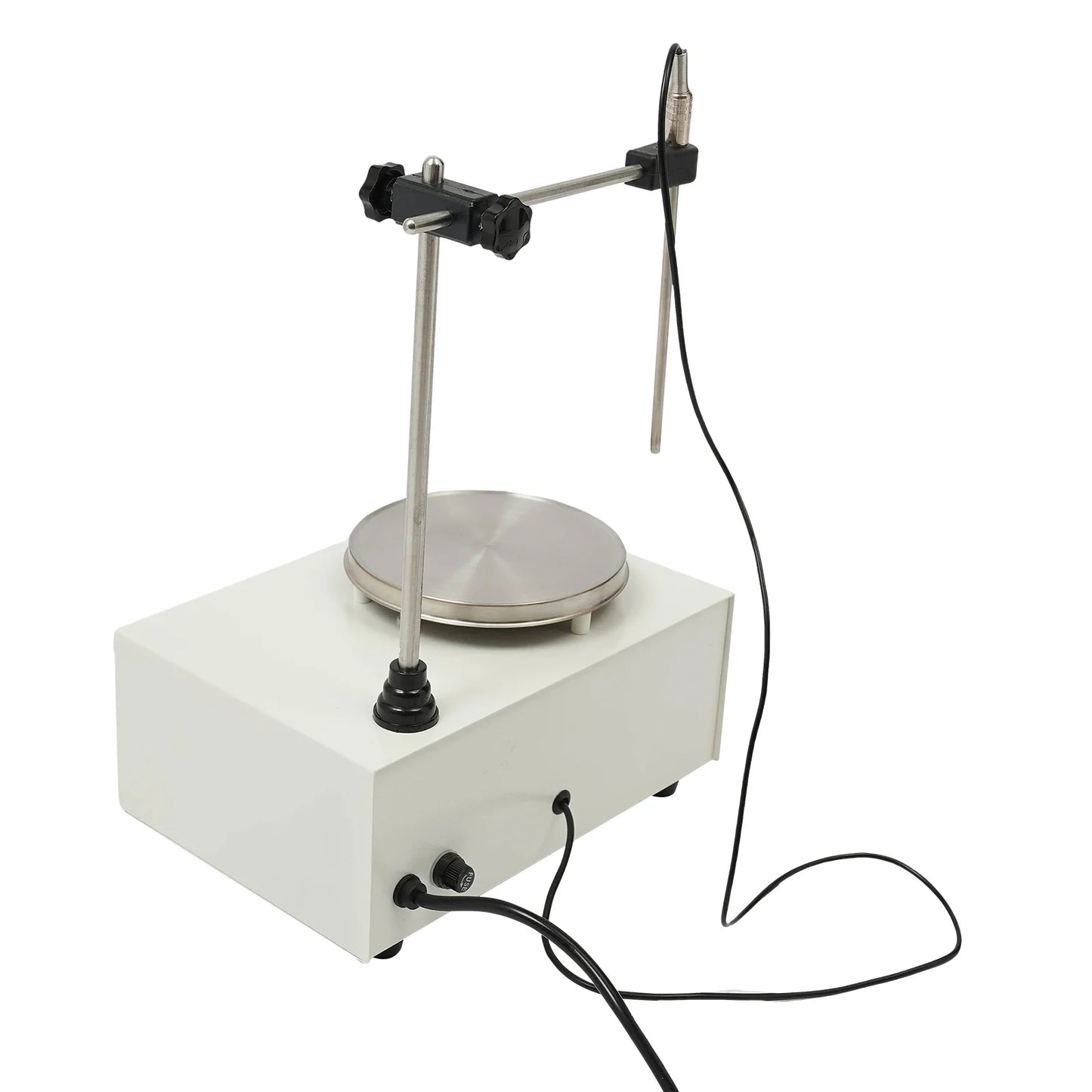 Digital Magnetic Stirrer 250W — Lab Tabletop Heating Plate Mixer, Large Volume, 304 Stainless Steel, 0–2000 RPM