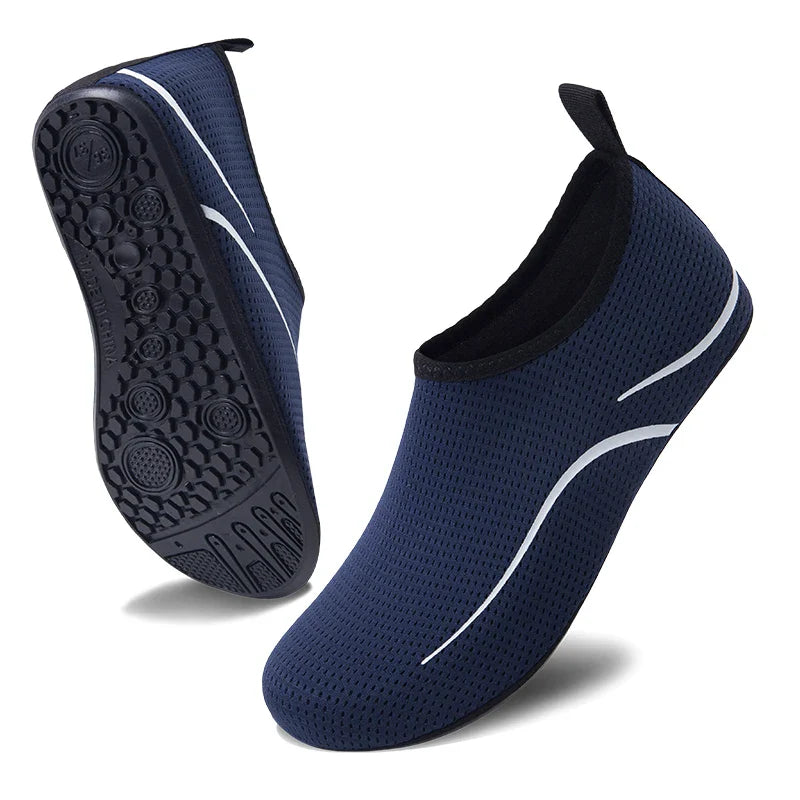 2024 Quick-Drying Aqua Shoes for Men & Women - Lightweight, Anti-Slip, Soft, Flexible Beach Sneakers for Summer
