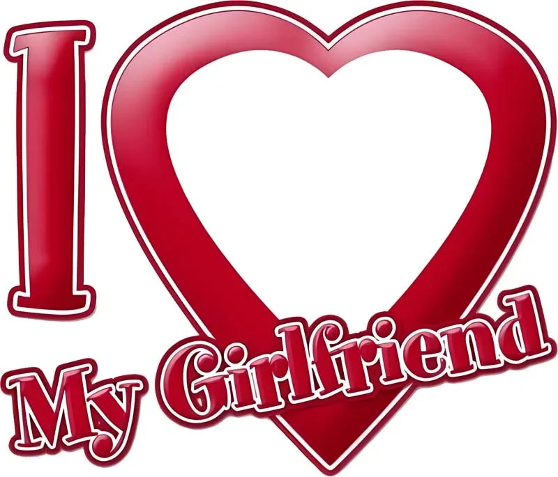 Couple Keychain Set – Custom “I Love My Boyfriend/Girlfriend” Keychains, Valentine’s Gift for Him & Her
