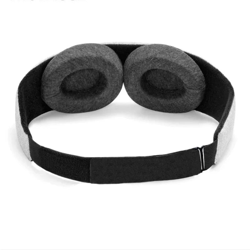 3D Sleep Mask for Women & Men – Blackout Eye Cover & Weighted Sleeping Pad for Travel