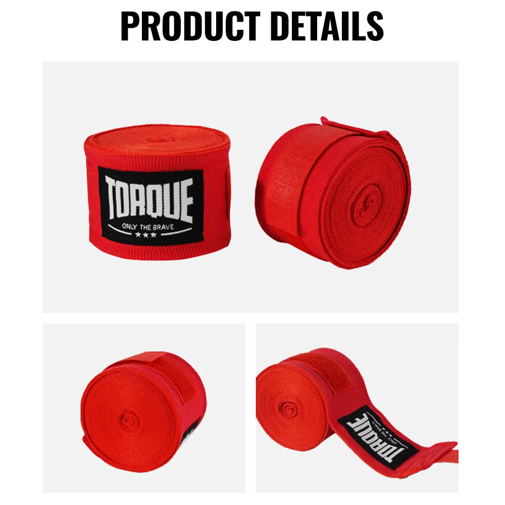 3M/5M Cotton Boxing Bandage - Muay Thai Wrist Wraps for Combat, Kickboxing, Training & Competition Protection