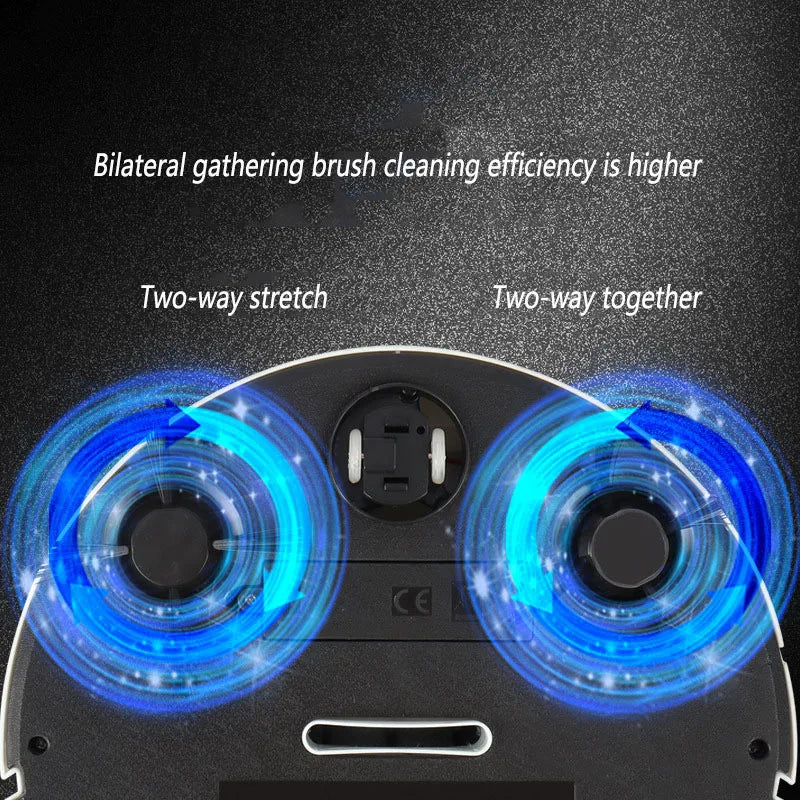 Smart Charging Automatic Robot Vacuum Cleaner - New Sweeping Cleaning Machine with Intelligent Features for Effortless Home Cleaning