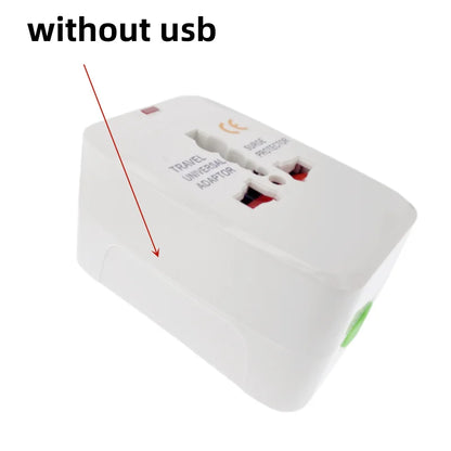 Universal Power Plug Adapter - International Travel AC Charger Converter for EU, US, AU, UK, Electrical Socket Outlet