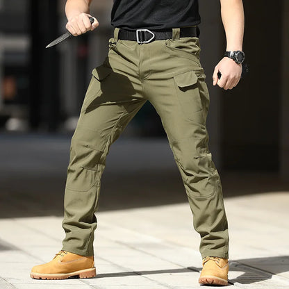 Spring-Autumn Water-Resistant Tactical Hiking Pants – Stretch Desert Camouflage Military Utility Trousers