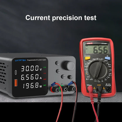 Lab Bench Switching Power Supply – Adjustable 30V 10A, 60V 5A, 120V Digital Voltage Stabilizer for Laboratory