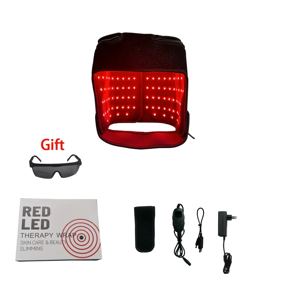 180pcs Red Light Hair Regrowth Cap – 850nm & 660nm Near-Infrared Light for Oil Control, Strengthening Hair Roots & Anti-Hair Loss
