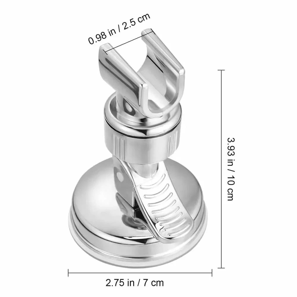 1-4PCS Adjustable Shower Rack — Strong Suction Cup Wall Mount Holder for Handheld Shower Heads