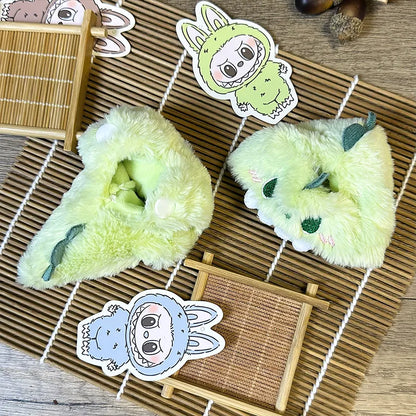 17cm Mini Plush Doll Clothes – Cute Animal-Style DIY Outfit Accessories for Labubu Dolls