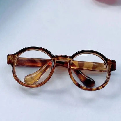 Labubu Doll Glasses – Cute Plastic Accessory for 10/15cm Cotton & Ropa Dolls