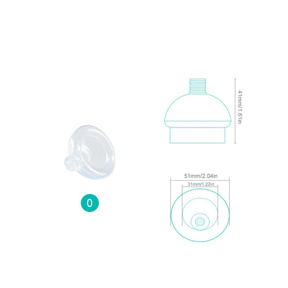 Cat & Dog Aerosol Chamber Inhaler — Portable Pet Spacer with Breathing Indicator Silicone Mask for Veterinary Use