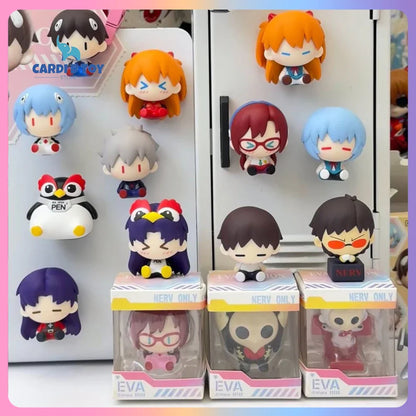 Genuine Neon Genesis Evangelion Blind Box Figure – Ultra-Mini Magnetic Shinji Ikari Refrigerator Decor Gift