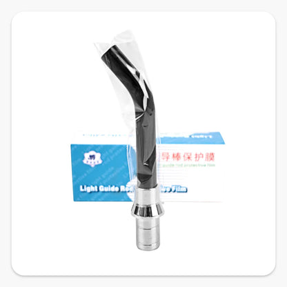 200PCS Denspay Disposable Light Guide Rod Covers – 18x67mm Protective Film Sheath for Dental Curing Light