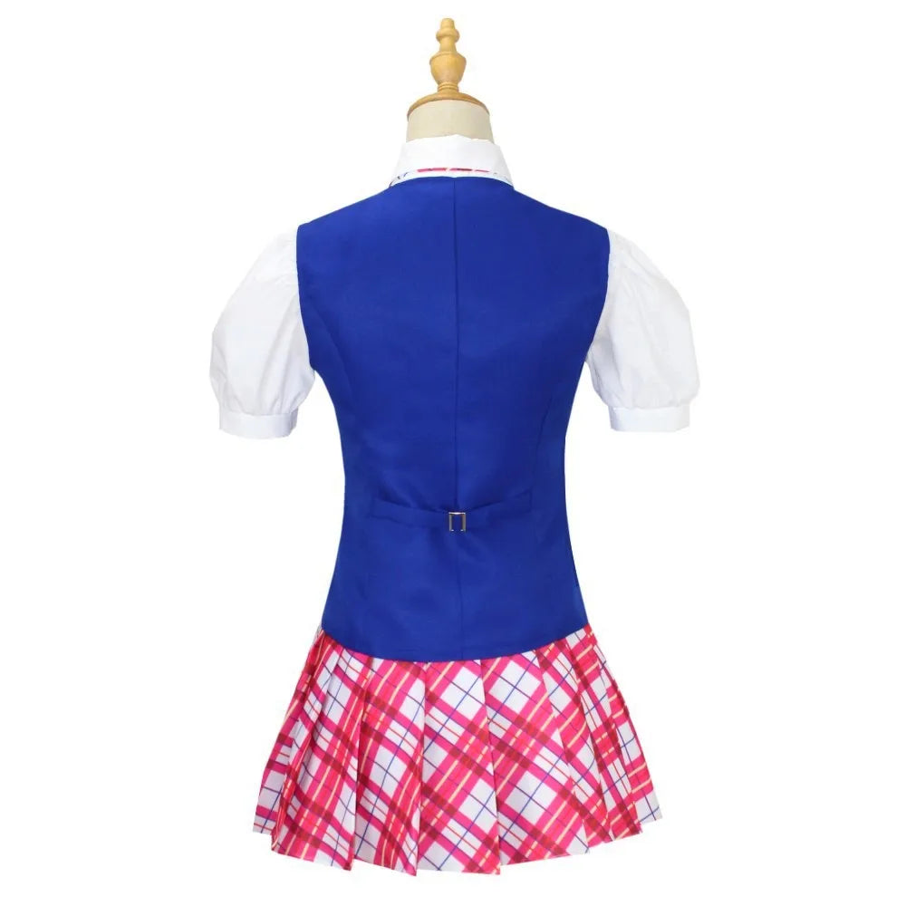Princess Uniform Costume Set - Elegant College-Style Role-Playing Dress for Girls’ Parties & Cosplay