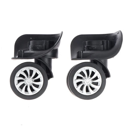 Universal 360° Swivel Suitcase Wheels — Replacement Trolley Luggage Wheels