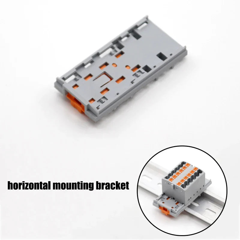 Compact Push-In Wire Connector Terminal Block – Fixed Modular Multi-Link Splicing 1-In Multiple-Out Lighting Connector 225 Series