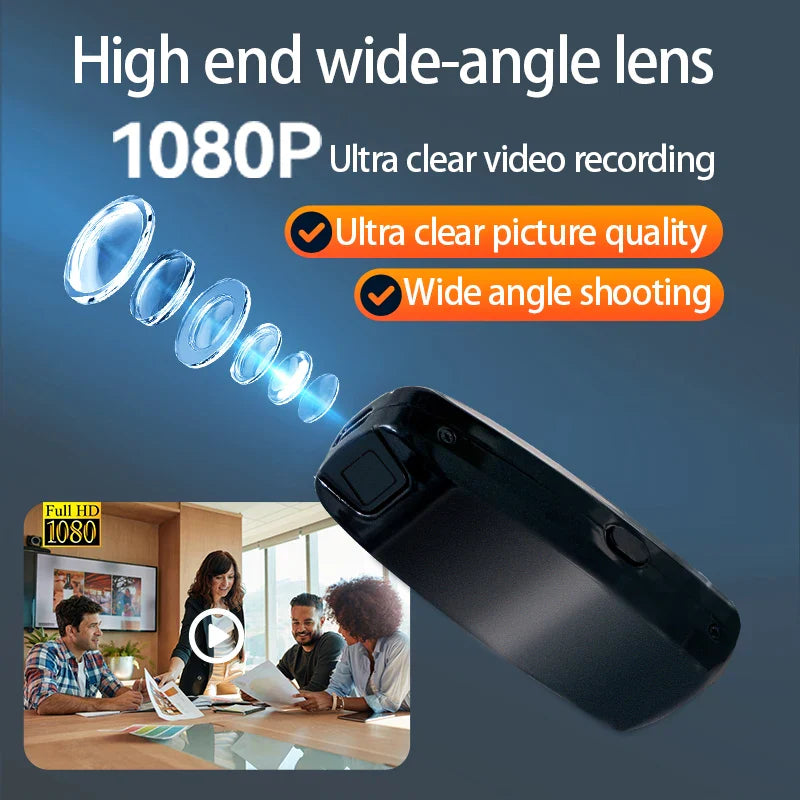 2025 New 1080P Portable Mini Camera – Compact Integrated Recording Device