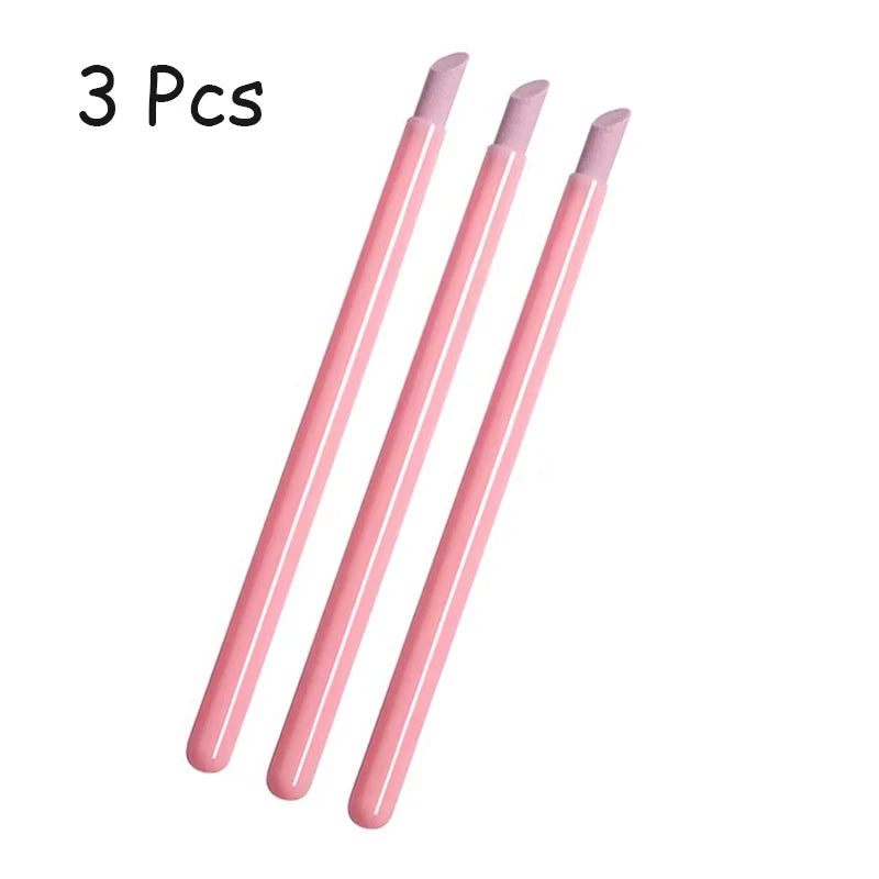 1/5Pcs Nail Art Quartz Grinding Pen - Cuticle Remover Tool for Gel Polish Manicure & Nail Care