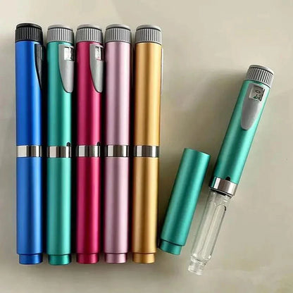 Magic Pen 3ml Empty Cartridge Kit — 4mm Pen Tip Cassette Bottle for Lilly Insulin Pen, Sterile Individual Packaging