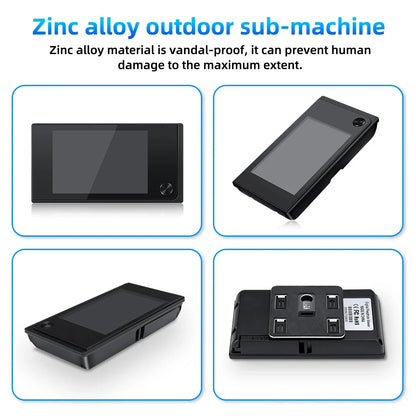 Awapow 3.5" Digital Door Viewer — 120° HD LCD Peephole Camera, 2MP Cat Eye Doorbell Monitor