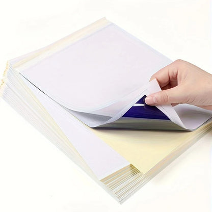 JC TATTOO A4 Size Transfer Paper – Thermal Tattoo Stencil Copy Paper for Transfer Machines