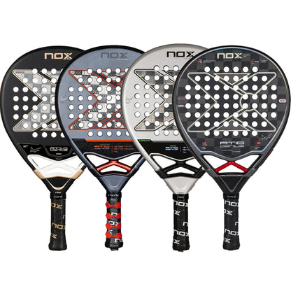 NOX Padel Tennis Racket - Carbon Fiber Diamond-Shaped EVA Sports Racquet
