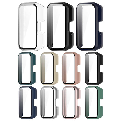 Protective Watch Case for Samsung Galaxy Fit 3 SM-R390 – PC Cover with Tempered Glass, Anti-Fall & Anti-Scratch