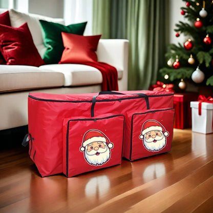 Christmas Tree Storage Bag – Heavy Duty Oxford Fabric Waterproof Dustproof Zippered Container