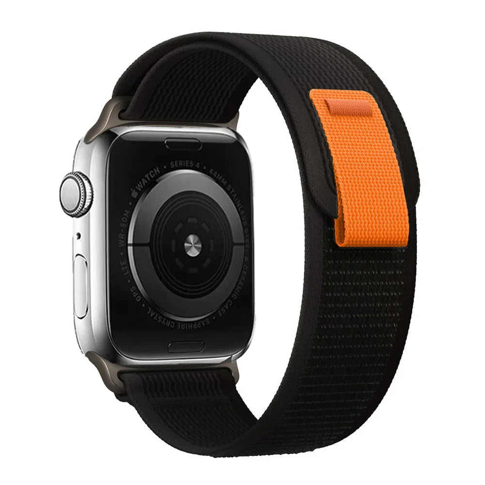 Trail Loop Strap for Apple Watch – Adjustable Band for 49mm 45mm 44mm 42mm 41mm 40mm, Compatible with Series 9 8 7 6 SE 5 4 3