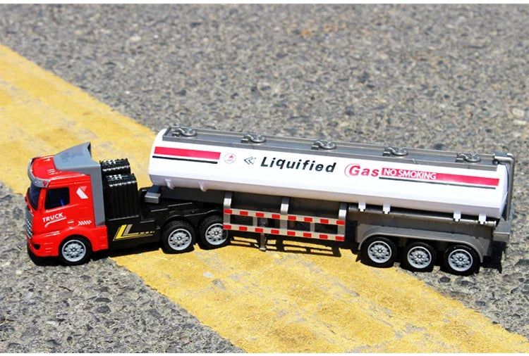 1/48 RC Heavy-Duty Semi-Trailer Truck – Remote Control Construction Dump Truck Toy for Boys Gift