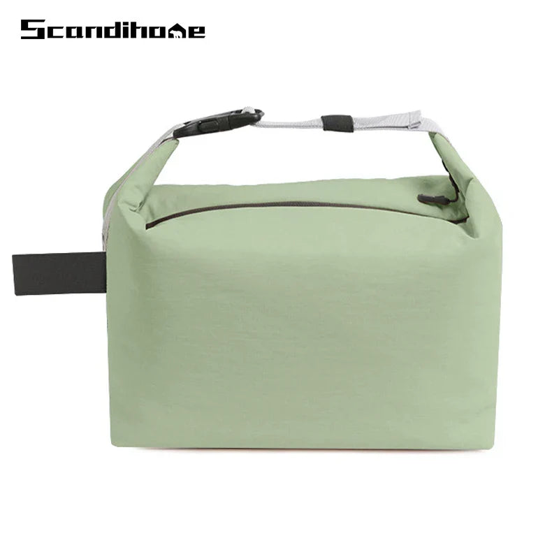 Insulated Lunch Bag — Aluminum Foil Bento Meal Pack with Ice Pack, Portable Food Storage for Picnic & Dinner