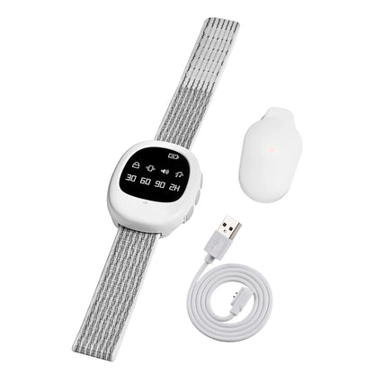 40M Wireless Bedwetting Alarm with Wristband - Enuresis Sensor for Kids & Adults, Potty Training & Elder Care