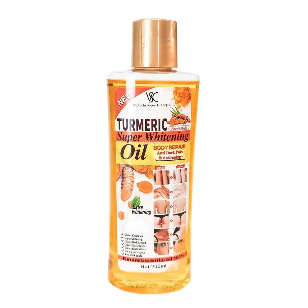 Turmeric Face Whitening Serum – Anti-Oxidation Dark Spot Corrector for Facial Brightening & Skin Clarity