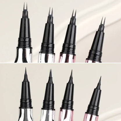 2Point Wild Eyebrow Pencil – Long-Lasting Waterproof Thin Liquid Tattoo Brow Pen with Easy Grip, Korean Makeup