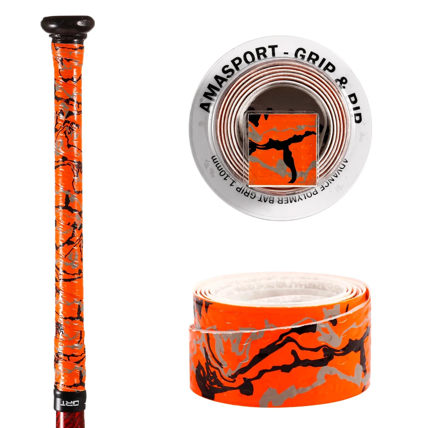 AMASPORT Baseball Bat Grip Tape – Anti-Slip Sweatband for Softball, 5/10/20pcs Sports Accessories