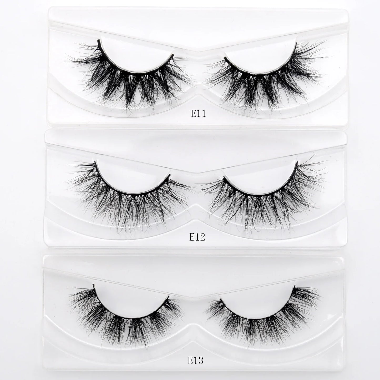 Visofree 3D Mink Eyelashes – 30/40/100 Pairs Handmade Full Strip Lashes with Tray, Cruelty-Free False Lashes for Makeup