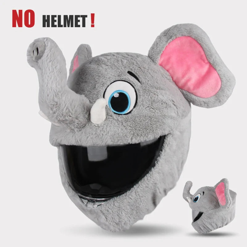 2025 New Funny Motorcycle Helmet Cover, Full Helmet Christmas Cap Gift, Personalized Motorbike Crash Case