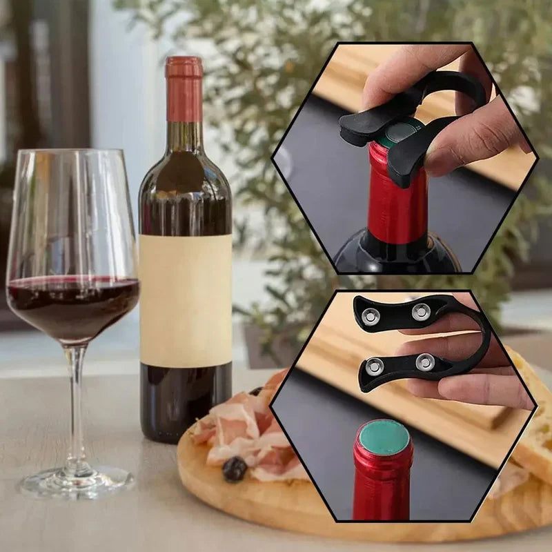 Foil Cutter Wine Opener - Sharp Foil Remover Cutter for Wine Bottles - Essential Kitchen and Bar Accessories for Aireador Vino
