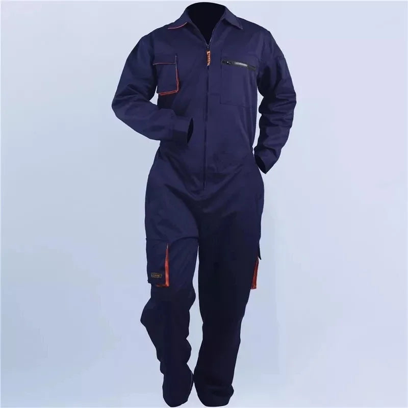 2023 Work Overall Uniform — Men & Women Coveralls for Welding, Car Repair & Workshop