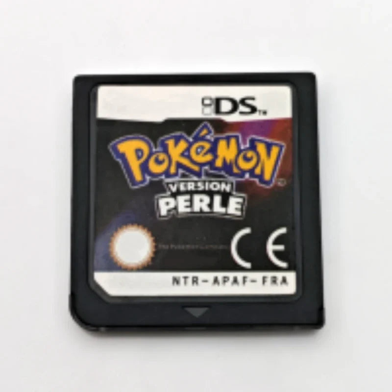 DS Games Cartridge – Pokemon Series HeartGold, SoulSilver, Diamond, Platinum, Pearl, Multilingual for NDS/2-3DS Consoles