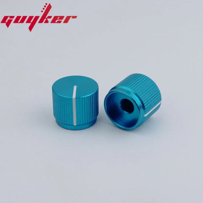 Aluminum Flat Top Bass Knob - 16MM Guitar Control Knob Available in Five Colors for Electric Bass