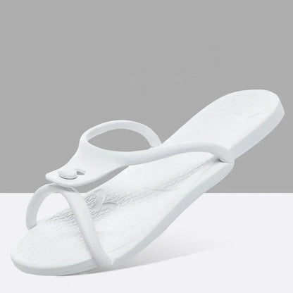 2024 Summer Foldable Travel Slippers for Men & Women – Lightweight EVA Non-Slip Beach & Indoor Soft Slides Sandals