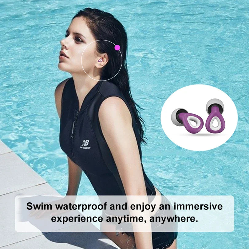 Sleeping & Swimming Ear Plug Set: Noise Reduction & Waterproof Protection - Tapones Para Dormir, Oordopjes for Comfortable Sleep
