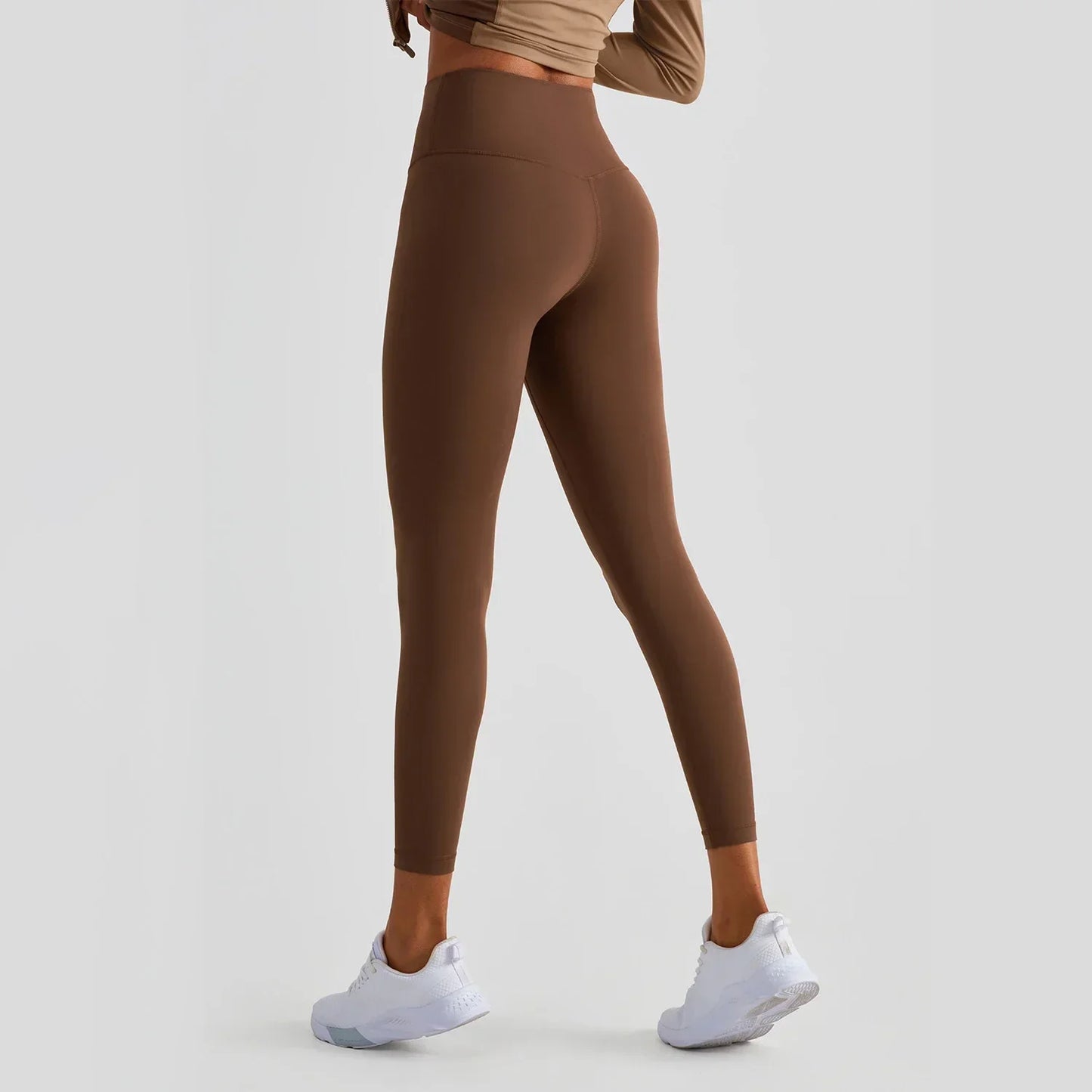 Summer 2 Piece Women's Yoga Tracksuit - Cross-Back Nylon Top and Leggings Athletic Set for Pilates and Fitness