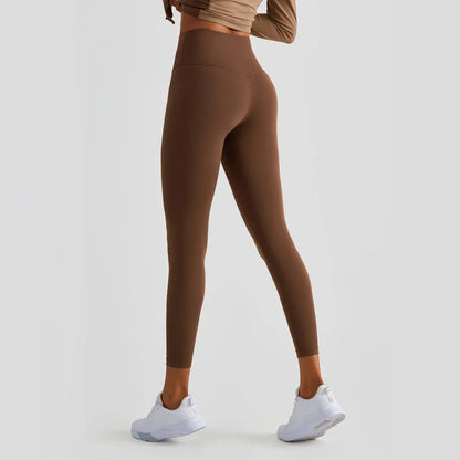 Summer 2 Piece Women's Yoga Tracksuit - Cross-Back Nylon Top and Leggings Athletic Set for Pilates and Fitness