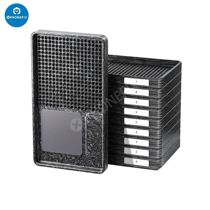 Qianli Magnetic Screw Bit Storage Tray – Small Screw Holder Plate for Mobile Phone Repair, RC Car, and Drone Tools