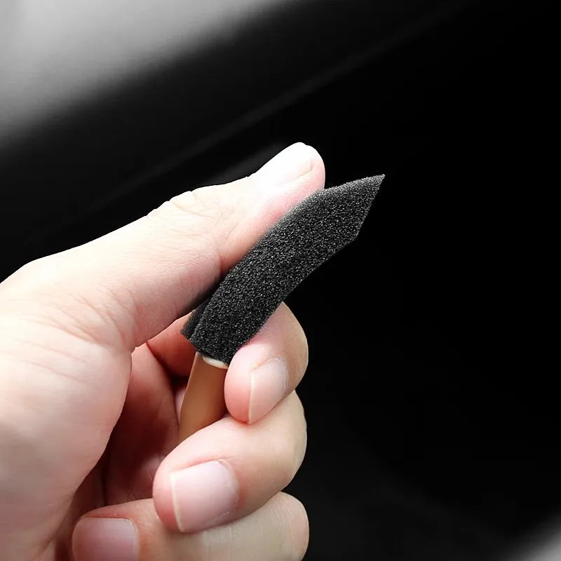 Car Air Conditioner Vent Cleaner Brush - Detailing Scrub Brush for Outlet Cleaning - Auto Interior Dust Removal Wash Duster Clean Tool