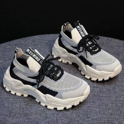 2024 Women's All-Match Mesh Casual Shoes – Breathable, Soft Bottom Sneakers for Spring & Autumn