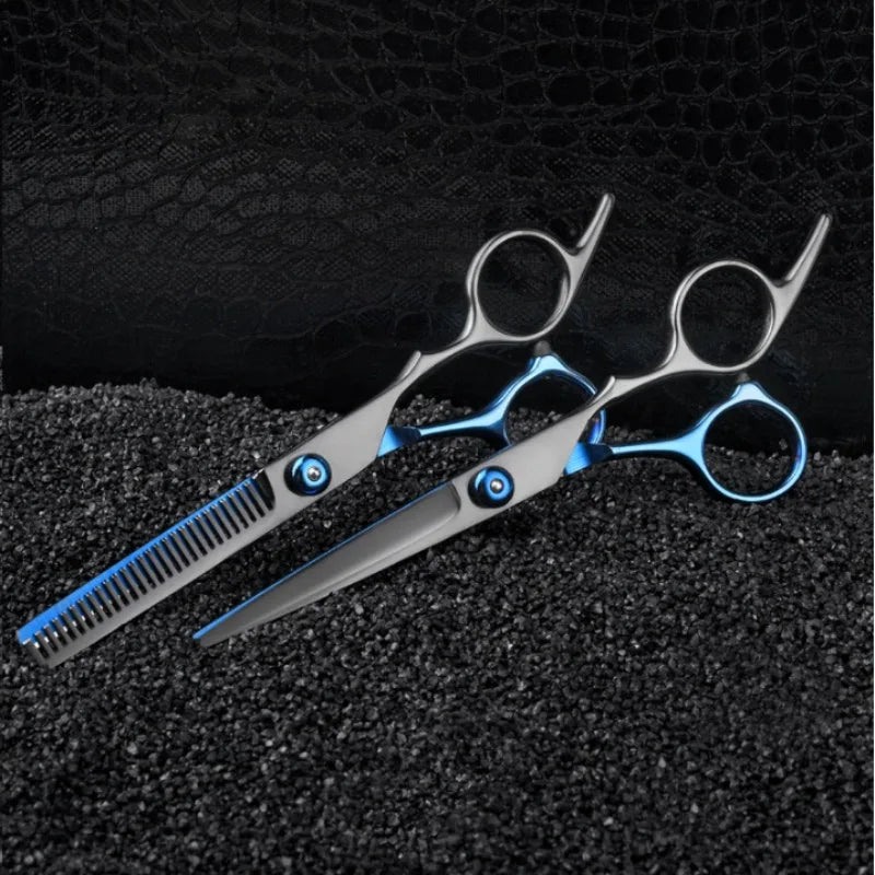 6.5" Professional Hair Scissors Set – Hairdressing & Thinning Barber Scissors for Cutting