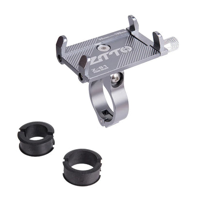 360° Rotatable Aluminum Alloy Bicycle & Motorcycle Phone Holder – MTB Bike GPS Handlebar Mount Stand