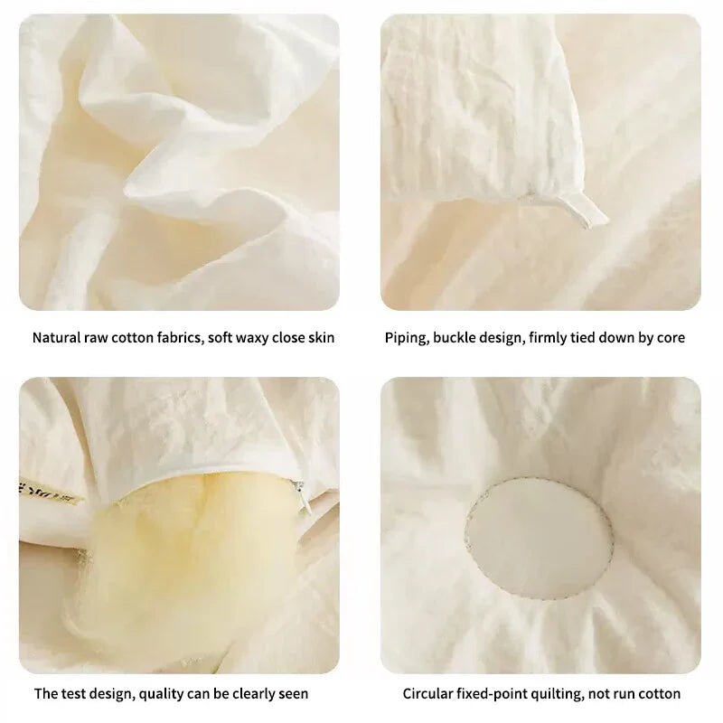 Raw Cotton & Soybean Quilt – Thickened Spring, Autumn & Winter Comforter